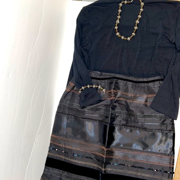 Elegant Multilayered Silk Skirt by Alfani - Picture 7 of 7